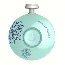 Baby Electric Nail Trimmer 6 Replaceable Heads Gentle Newborn Care Safe Quiet Nail File for Infant Toddler Soft Grinding